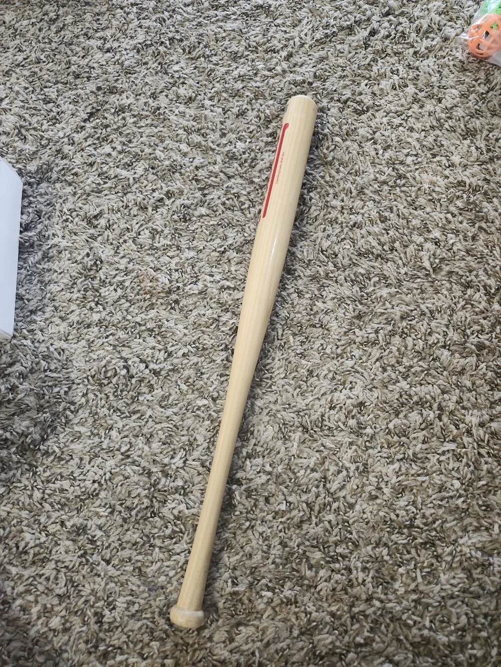 MLB Philadelphia Phillies Natural Wood Bat with Red Logo
